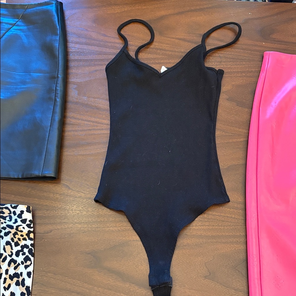 Windsor Black Bodysuit